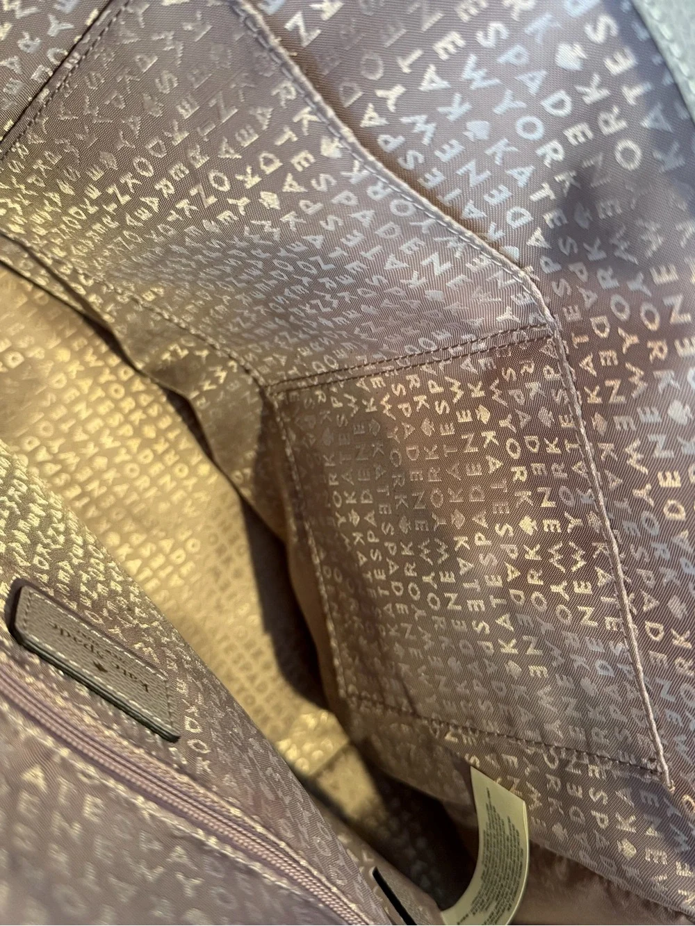 Kate Spade New York Leather Colorblock Zip Tote Purse, Lined